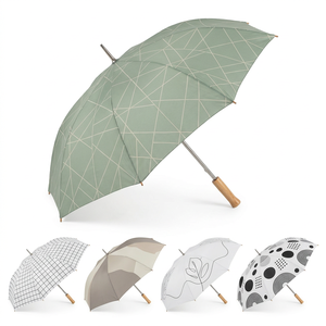 30 Inches Extra Large Parapluie Automatic Open Colorful Paint Splatter Print <b>Novelty</b> Design Custom Golf Umbrella With Logo - Product Image 2