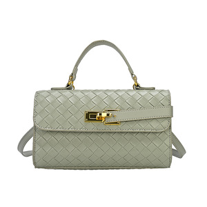Bolso Bandolera Vintage <span class=keywords><strong>de</strong></span> Lujo para Mujer con Asa Superior y Diseño Fruncido, <span class=keywords><strong>de</strong></span> Piel Sintética, con Cierre <span class=keywords><strong>de</strong></span> Broches y Forro <span class=keywords><strong>de</strong></span> Poliéster - Product Image 3