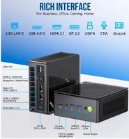 GMKtec K8 Plus R7 8845HS MINI PC Win 11 Pro DDR5 5600Mhz PCIe4.0 Nvme SSD WIFI6 BT5.2 Mini PC Gamer Ordinateur
