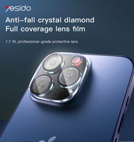 Film de protection d'écran en verre pour objectif d'appareil photo pour IP 14 14plus 14pro 14 Pro Max