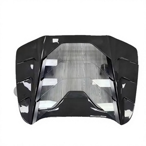 Tapa de Maletero Trasera de Fibra de Carbono Seca de Alta Calidad, Apta para Ferrari 488 Spider, Capó del Motor 89221600 03FE08710013LG - Product Image 5
