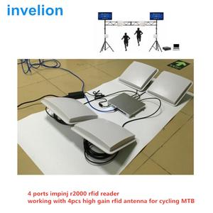 Impinj R2000 865Mhz Módulo UHF RFID de largo alcance Lector UHF fijo pasivo 915Mhz Chip de sincronización libre Lectores de tarjetas de control de acceso - Product Image 3