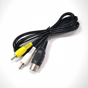 Cable de Audio y Video AV de 1.8M Compatible con SEGA Mega Drive 1 y <span class=keywords><strong>Genesis</strong></span> 1, Cable RCA, Accesorios para Juegos - Product Image 3
