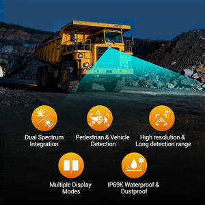 Cámara de Visión Nocturna Térmica Infrarroja Antivaho para Conducción de Autos, Camiones y Furgonetas, Cámara de Imagen Térmica de Larga Distancia para Vehículos - Product Image 5