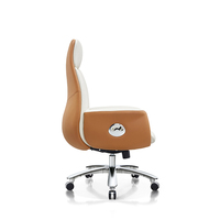 Chaise de bureau ergonomique moderne de haute qualité, chaise de bureau pivotante, chaise pivotante en cuir réglable