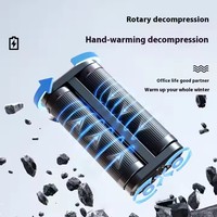 Calentadores de manos dos en uno Banco de energía Nuevo diseño magnético dividido transfronterizo Carga USB conveniente Entrada Micro USB Li-Polymer