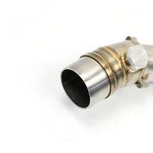 Tubo de escape de acero inoxidable para motocicleta, entrada de 51mm, para <span class=keywords><strong>Kawasaki</strong></span> <span class=keywords><strong>ER6F</strong></span>, ER6N, Ninja 650R, <span class=keywords><strong>2012</strong></span>, 2013, 2014, 2015 - Product Image 5