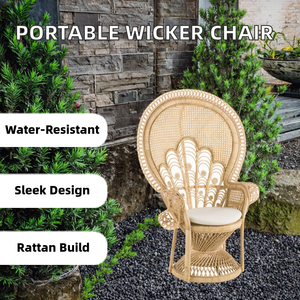 Sedia leggera in vimini impermeabile in Rattan Design minimalista comoda e portatile pieghevole scivolante interna <span class=keywords><strong>cucina</strong></span> abitabile Villa - Product Image 3