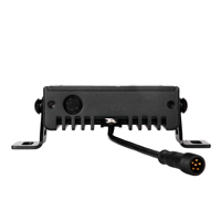 Feux de calandre LED, LED, feux de route/croisement, avec longueur de câblage et support de montage latéral, paire