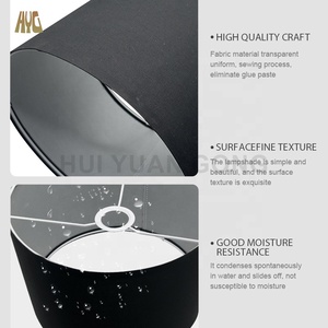 Hot bán hiện đại Thiết kế mới vải trống Đèn bóng râm handmade ánh sáng bìa cho bảng trong nhà giá đèn - Product Image 5