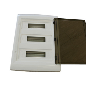 Pannello di Controllo a Parete Bianco IP40 54 Moduli 400x550x120 mm RAL 9016 per Impianti Elettrici Domestici e Commerciali 240v 100a - Product Image 2