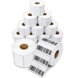 Adhesives Direct Thermal 100"50 Barcode Labels For UPC Barcodes Address