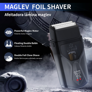 LILIPRO THE BLADE BARON S50V, Afeitadora de Láminas con Levitación Magnética, Motor de Alta Velocidad, Afeitadora Inalámbrica para Barberos - Product Image 5