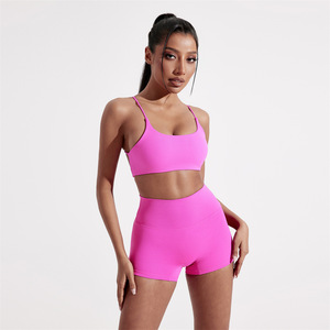 En stock, expédition rapide : Ensemble de sport anti-roulement avec contrôle du ventre et effet push-up fessier pour le cyclisme, le <span class=keywords><strong>jogging</strong></span> et les loisirs à domicile - Product Image 3