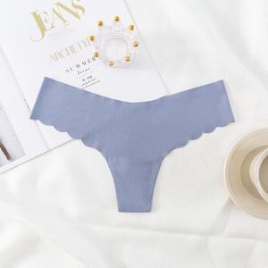 <span class=keywords><strong>Perizoma</strong></span> ultra-sottile da donna in pizzo sexy, <span class=keywords><strong>senza</strong></span> cuciture, in seta ghiaccio, invisibile, erotico - Product Image 6