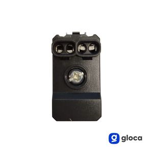 Juego de 2 timbres Gloca de 6A y 220V con diseño moderno, campanas de plástico para la serie Living - Product Image 3