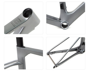 Vélo de route ultra léger en fibre de carbone 9, 700C, 24 vitesses, frein à disque hydraulique, jante ondulée 50 mm, cadre aérodynamique, pour trajets quotidiens et course - Product Image 3