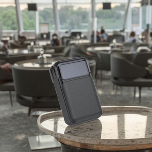 20 Wát 5-in-1 du lịch ngân hàng điện công suất cao 20000mAh Li-ion pin nhanh USB sạc nhanh Kích thước nhỏ 12V hiển thị xách tay PVC - Product Image 2