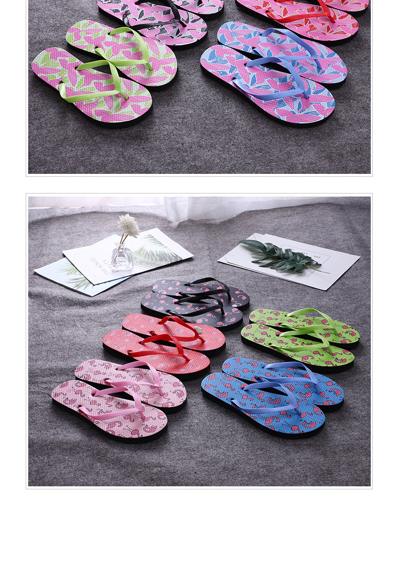 Custom Logo Flat Beach Flip Flops Men Footwear Non-slip Lightweight Flip-flops Slippers