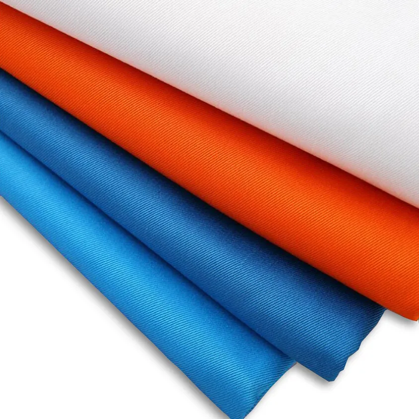 100% cotton brushed 200gsm pure white fabric customize various fabric