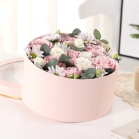 Scatole Regalo Rigide in Cartone per San Valentino, Confezioni di Alta Qualità con Finestra Trasparente in PVC, Laminazione Opaca, Goffratura e Fodera in Spugna