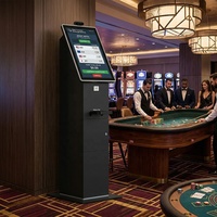 Terminal de Pago de Autoservicio USW, Máquinas de Juegos de Habilidad, Dispensador de Efectivo, Canjero de Boletos, Kiosco de Piso con Pantalla Táctil
