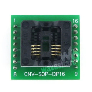 Adaptador de Programación de CI de Montaje Superficial Enplas SOP8 a DIP8, para Pruebas y Grabación, Compatible con Paquetes SO8/SOIC8, Origen Japón - Product Image 1