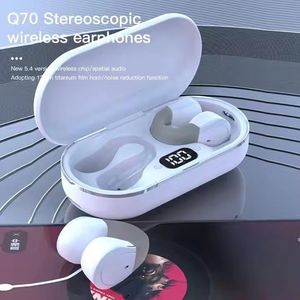 Audífonos Inalámbricos Deportivos Mini TWS al por Mayor, Auriculares Portátiles con Clip para la Oreja, Audífonos Q70 - Product Image 2