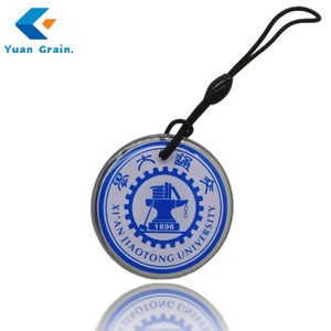 Không thấm nước 13.56MHz RF <span class=keywords><strong>Epoxy</strong></span> NFC <span class=keywords><strong>Tag</strong></span> <span class=keywords><strong>PVC</strong></span> thẻ truy cập Keychain cho thanh toán ISO mô hình với RFID giao diện truyền thông - Product Image 6