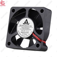 Ventilateur de refroidissement axial à roulement à billes à grande vitesse Gdstime GDA5015 50x50x15mm 50mm DC 5v 12v 24v étanche pour boîtier d'ordinateur