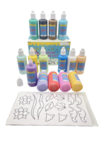 Paintway Kit d'art pour vitres aux couleurs personnalisées, non toxique, acceptant les logos personnalisés pour verres à vin, vitres, céramiques - Art DIY pour