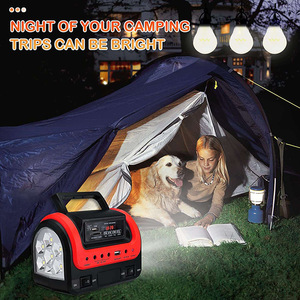 Sistema de Iluminación Solar para Exteriores de 5W con 3 <span class=keywords><strong>Bombillas</strong></span> LED Recargables, Ideal para Uso Fuera de la Red y como Respaldo de Energía en Emergencias - Product Image 4