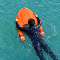 Robot de sauvetage aquatique en forme de U, portée 1800m, capacité de descente 25m, conduite bilatérale, aile de sauveteur, pour mer, lac, rivière, LiFePO4
