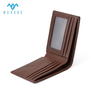 Nuovo Design Portafoglio Anti RFID in Vera Pelle 100% di Alta Qualità MEYSHE per <span class=keywords><strong>Uomo</strong></span>, Prezzo di Fabbrica, Personalizzazione Rapida - Product Image 4