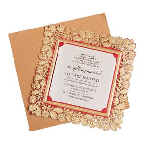 <span class=keywords><strong>Invitaciones</strong></span> <span class=keywords><strong>de</strong></span> <span class=keywords><strong>Boda</strong></span> <span class=keywords><strong>Originales</strong></span> <span class=keywords><strong>de</strong></span> Bolsillo con Diseño Floral <span class=keywords><strong>de</strong></span> Encaje, Estampado en Relieve con Sobres y Tarjetas <span class=keywords><strong>de</strong></span> Regalo a Juego - Product Image 4