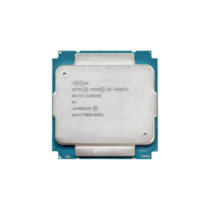E5-2699V3 โปรเซสเซอร์เซิร์ฟเวอร์ 18 คอร์ 36 เธรด 2.30GHz ความเร็วพื้นฐาน 3.60GHz LGA 2011-3 30MB 145W TDP E5-2699V3 18 คอร์ 36 T - Product Image 1
