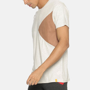 เสื้อยืดผู้ชายปรับขนาดได้สีและโลโก้ตามสั่ง - Product Image 3