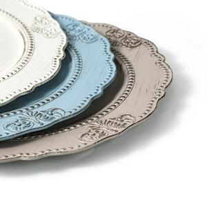 Platos Decorativos Vintage con Relieve, Estilo Americano, para Frutas y Aperitivos, para Decoración de Mesa de Boda y Hogar - Product Image 2