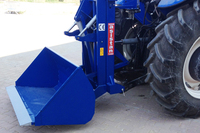 Neuer Sayginlar Hydraulischer Traktor-Baggerlader mit 3m³ Schaufelkapazität, 50 PS Leistung, Hochleistungs-Kernkomponenten