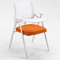 Chaise de conférence, de réunion, de bureau, d'étude, de formation pour étudiants, avec tablette d'écriture amovible