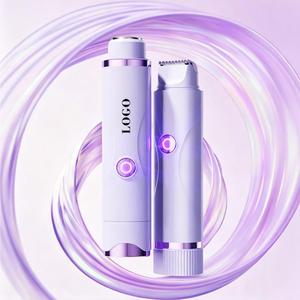 Afeitadora para Mujer 0728, Gran Capacidad de Batería de 300 mAh, Resistente al Agua, Doble Cabezal, Recorte Preciso, Recortadora de Bikini - Product Image 4