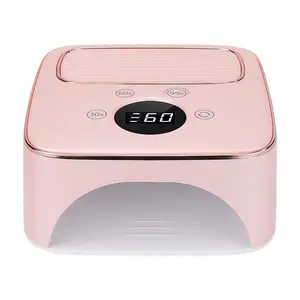 new cordless desktop 48W fast curing gel rechargeable UV LED nail lamp dryer machine