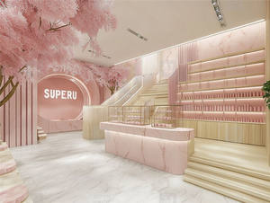 Mobiliario a Medida para Tienda de Cosméticos y Decoración de Tienda de Maquillaje con Estante de Exhibición y Diseño de Interiores para Perfumería - Product Image 3