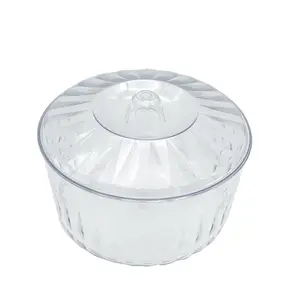 Op Maat Gemaakte Moderne Transparante Plastic Lunchbox Snoeppot Deksel Op Maat Moderne Transparante Plastic Lunchbox Snoeppot Deksel