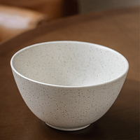 Grand saladier en céramique personnalisable, disponible en différentes couleurs émaillées, ensemble de bols à ramen et pâtes en céramique, écologique