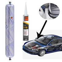 Perekat Sealant Silikon PU Poliuretan Kaca Mobil Cepat Kering 600ml untuk Kaca Depan Mobil
