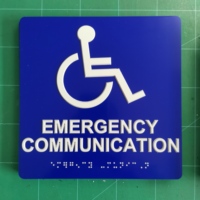 Signalétique Braille en Acier Inoxydable YIJIAO, Plaque de Numéro de Chambre d'Hôtel Personnalisée, Signalétique Restroon pour la Décoration Commerciale