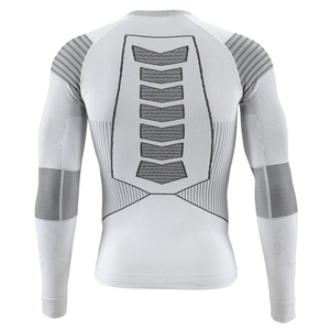 ชุดเสื้อกางเกงรัดรูปเล่นสกีปั่นจักรยานสำหรับผู้ชายเสื้อผ้ารัดกล้ามเนื้อเล่นกีฬากลางแจ้งสไตล์ใหม่สีขาว - Product Image 2