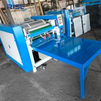 Machine d'impression flexographique semi-automatique 2 couleurs personnalisée pour sacs en tissus non tissés, machine d'impression flexo pour logos, à vendre