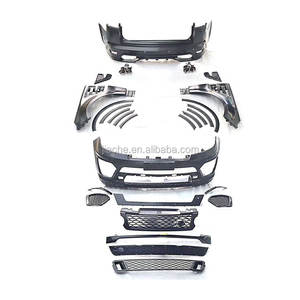 Kits de Carrocería <span class=keywords><strong>SVR</strong></span> PP, Parrilla Delantera, Parachoques Trasero Deportivo con Puntas de Escape para Land <span class=keywords><strong>Rover</strong></span> <span class=keywords><strong>Range</strong></span> <span class=keywords><strong>Rover</strong></span> <span class=keywords><strong>Evoque</strong></span>, Protección de Parachoques - Product Image 3